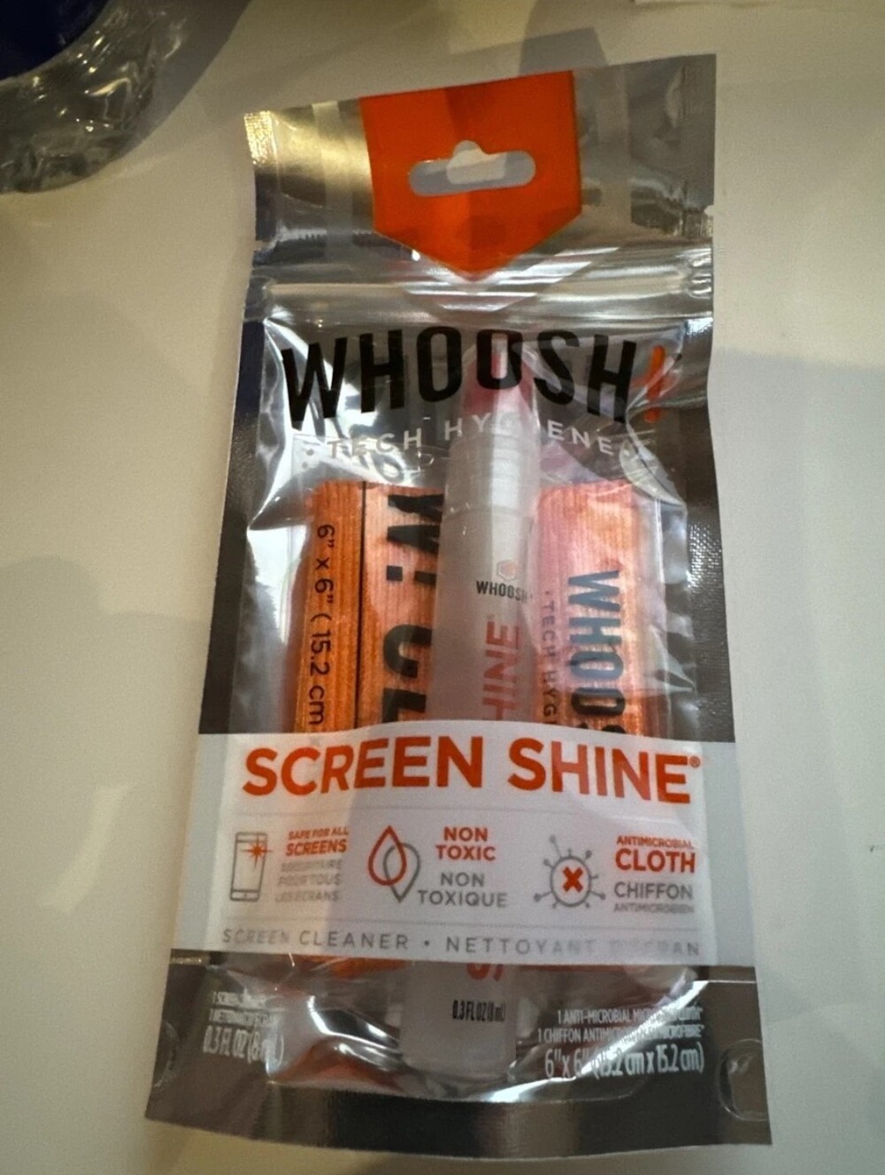 WHOOSH! Screen Cleaner Kit Best for Smartphones, iPads, Eyeglasses, e-Readers,